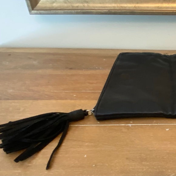 Scoop NYC Leather Clutch - Picture 2 of 3